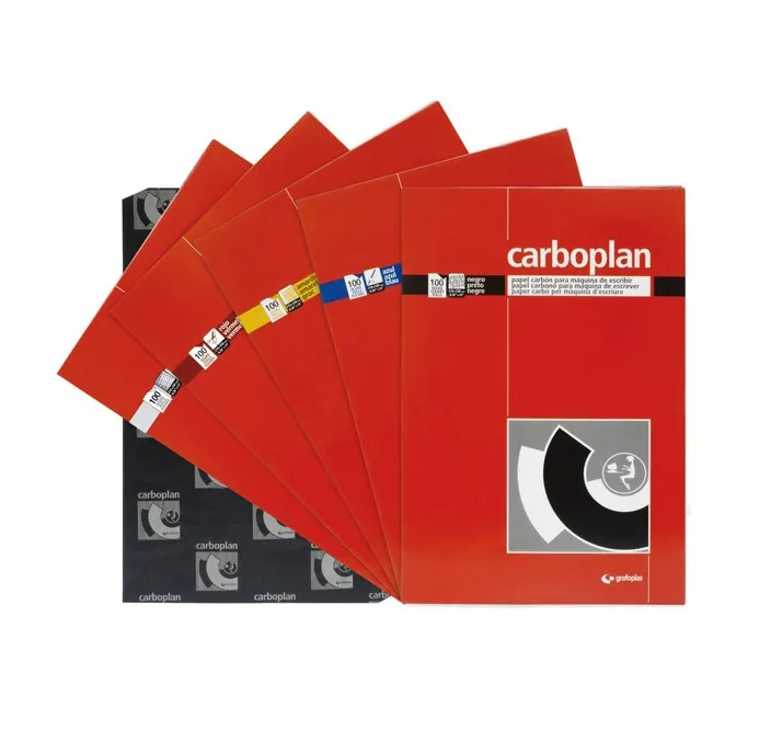 PAPEL CARBON 21X.33CM NEGRO C.100 GRAFOPLAS 72000110