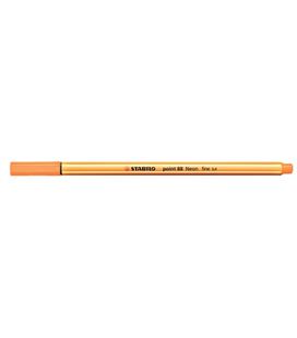 Rotulador 04 punta fibra naranja fluor point 88 stabi 88/054 - 190887