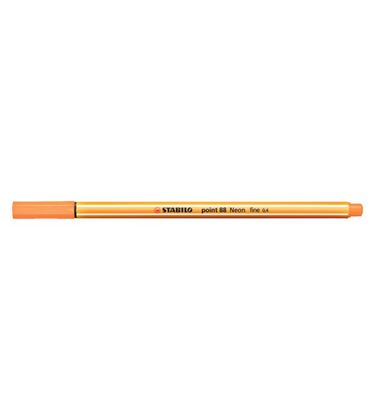 Rotulador 04 punta fibra naranja fluor point 88 stabi 88/054 - 190887