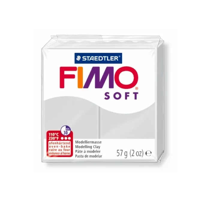 PASTA MOLDEAR GRIS FIMO SOFT STAEDTLER 8020-80