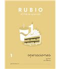 Cuaderno escolar operaciones nº1 rubio 10950