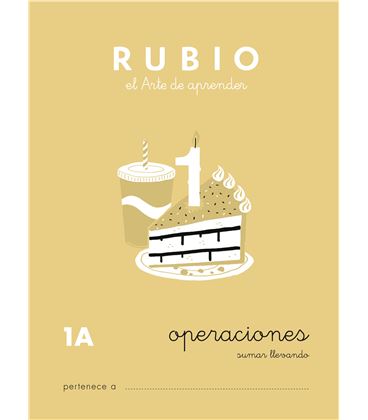 Cuaderno escolar operaciones nº1a rubio 10951 - CALCULO 1A CASTELLANO-1 COPIA