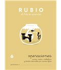 Cuaderno escolar operaciones nº6 rubio 10960