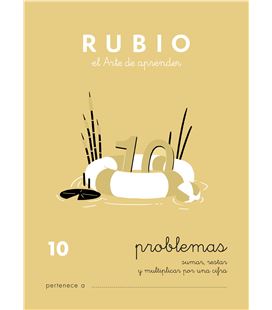 Cuaderno escolar problemas nº10 rubio 10965 - CALCULO 10 CASTELLANO-1