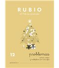 Cuaderno escolar problemas nº12 rubio 10967