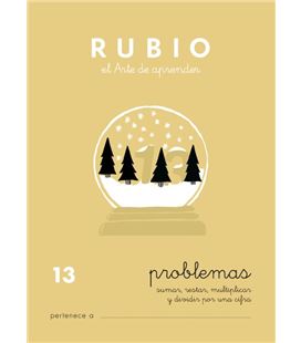 Cuaderno escolar problemas nº13 rubio 10968 - CALCULO 13