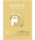 Cuaderno escolar problemas nº15 rubio 10970