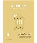 Cuaderno escolar problemas nº18 rubio 10973