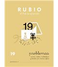 Cuaderno escolar problemas nº19 rubio 10974