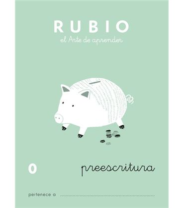 Cuaderno escolar preescritura 0 rubio 10913 - ESCRITURA 0