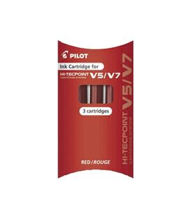 Recambio v5 rojo 3u. pilot bxs-ic-r-s3 - BXS-IC-R-S3