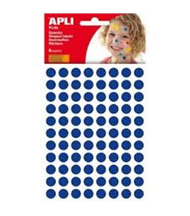 Gomet bolsa circulo pequeño 10,5mm azul 6h apli 13231