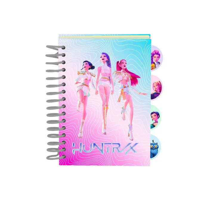CUADERNO A6 K-POP DEMON HUNTERS - STATIONERY SAFTA 542660076