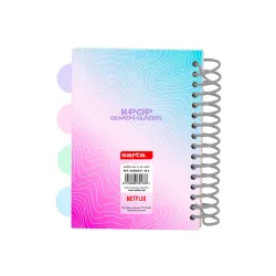 CUADERNO A6 K-POP DEMON HUNTERS - STATIONERY SAFTA 542660076