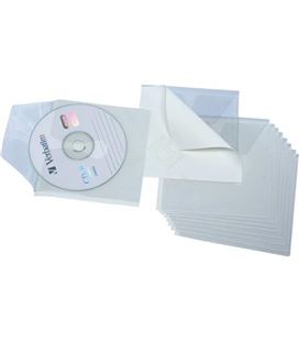 Funda cd´s/dvd´s 1/8 sin tal. pp adhesivas (10 u.) grafoplas 13700000