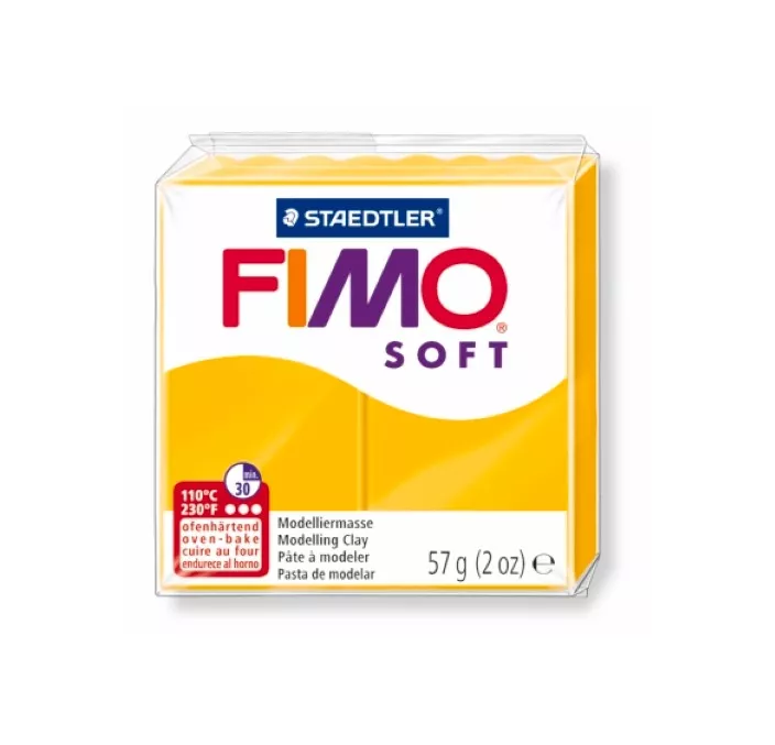 PASTA MOLDEAR AMARILLO FIMO SOFT STAEDTLER 8020-16