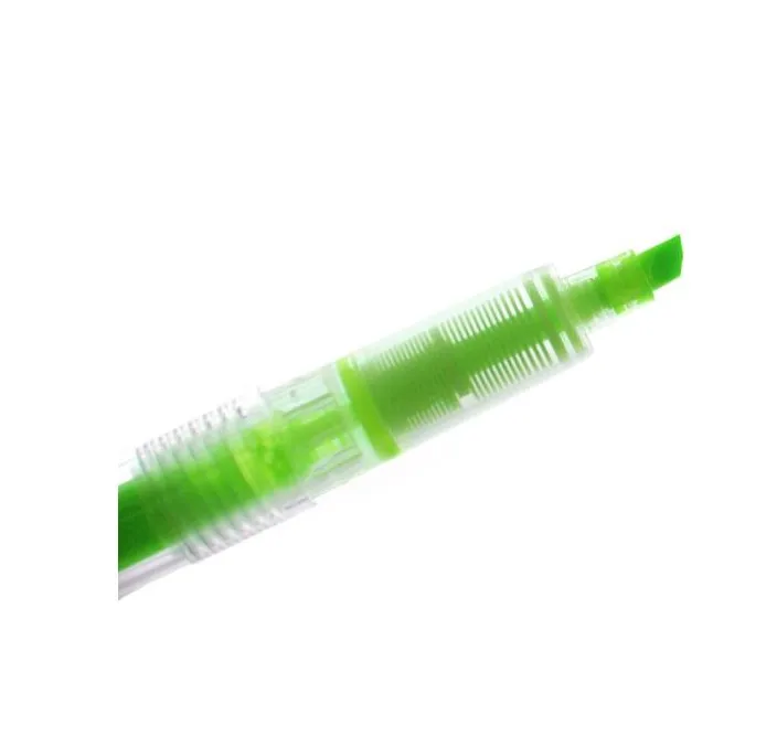 MARCADOR FLUORESCENTE RECARGABLE VERDE OFFICE BOX FL136