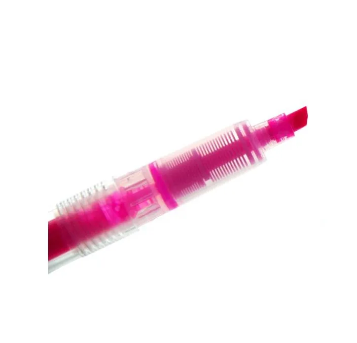 MARCADOR FLUORESCENTE RECARGABLE ROSA OFFICE BOX FL142