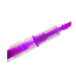MARCADOR FLUORESCENTE RECARGABLE MORADO OFFICE BOX FL148