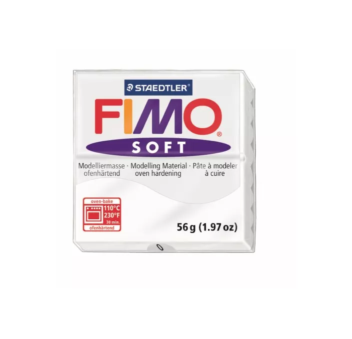 PASTA MOLDEAR BLANCO FIMO SOFT STAEDTLER 8020-0