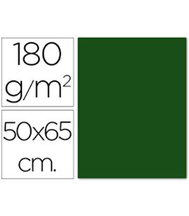 Cartulina 50x65cms 25h 185grs verde abeto guarro 200040239 - 200040239