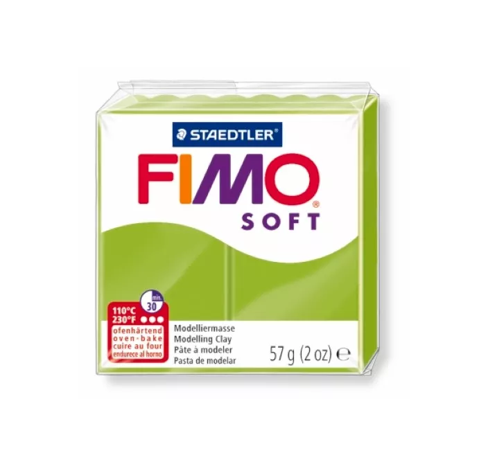 PASTA MOLDEAR VERDE MANZANA FIMO SOFT STAEDTLER 8020-50