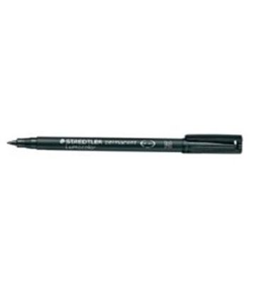 Rotulador permanente negro lumocolor 317 m staedtler 317-9 - ST3179