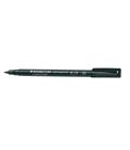 Rotulador permanente negro lumocolor 317 m staedtler 317-9