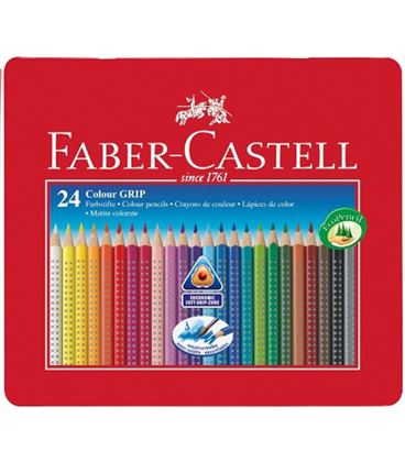 Pintura acuarelable ecolapices triangular 24u. faber castell 112423 - 112423