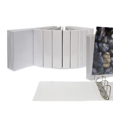 Carpeta canguro basic 2 anillas a4 16mm blanco grafoplas 02335570 - 220379