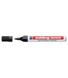 Rotulador permanente negro edding 3000-01 07967 - ED300001