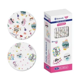 PAPEL REGALO 70CMSX2MTS FRASES POESSA 331827