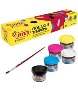 Tempera escolar 35ml surtido c.5 jovi 505 000628