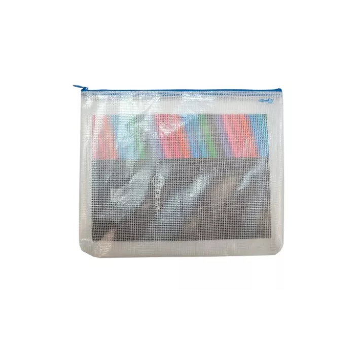 BOLSA MULTIUSO 345X280 CREMALLERA AZUL FRAGA 34114