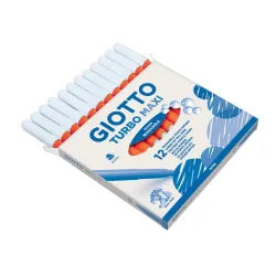 ROTULADOR TURBO MAXI NARANJA 12U. GIOTTO 456005