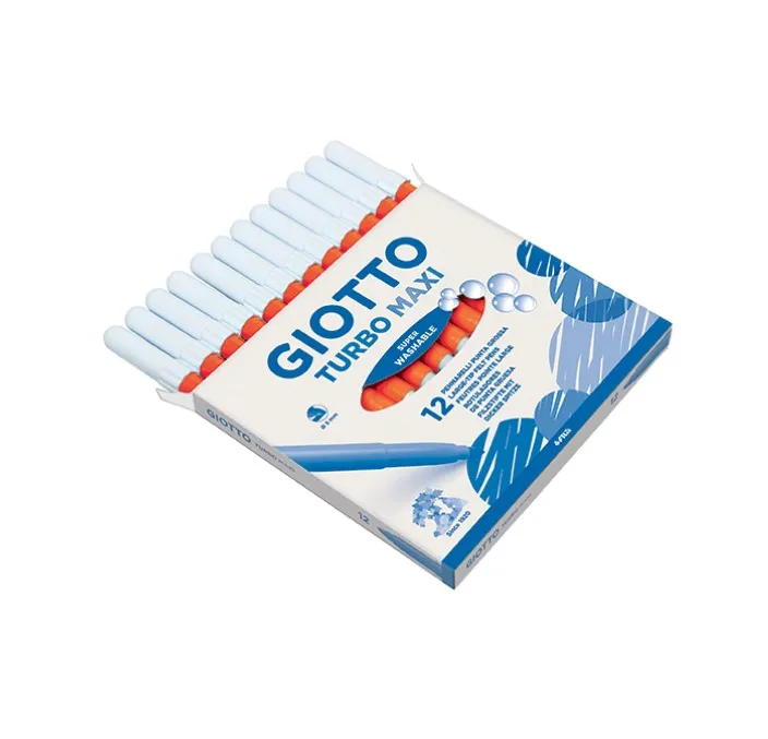 ROTULADOR TURBO MAXI NARANJA 12U. GIOTTO 456005