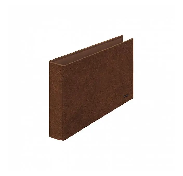CARPETA 2 ANILLAS 4º 25MM APAISADO CUERO FORRADA DOHE 09566