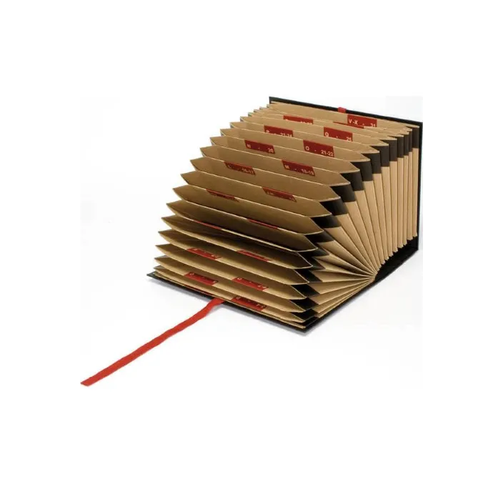 CLASIFICADOR ACORDEON FUELLE Fº A-Z/1-31 NEGRO GRAFO 02941010