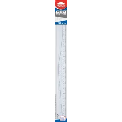REGLA 40 CM TRANSPARENTE MAPED 242040