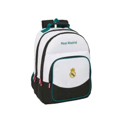 MOCHILA DOBLE ADAPT.CARRO REAL MADRID EQUIP. 26/27 SAFTA 612654560