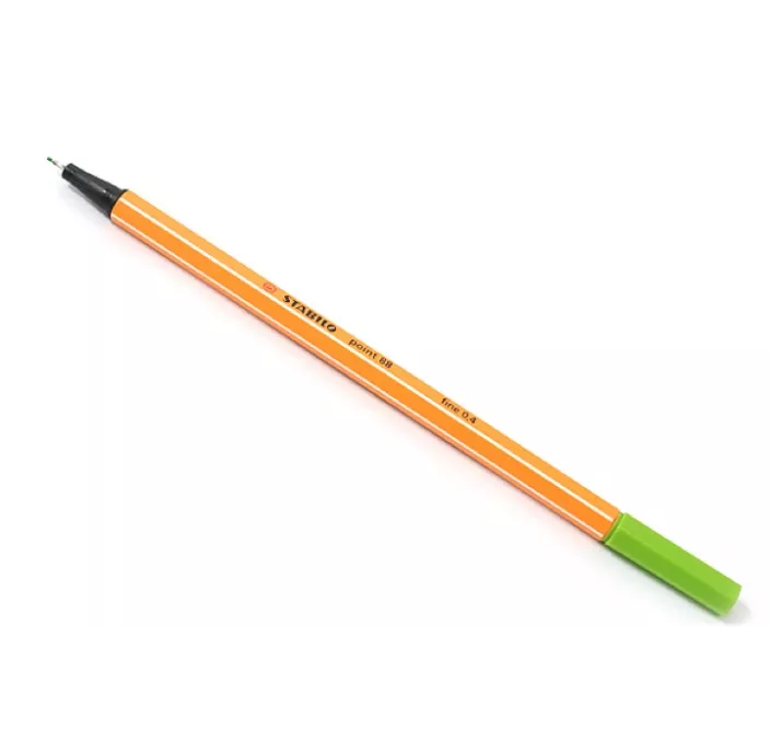 ROTULADOR 04 PUNTA FIBRA VERDE PRADO POINT 88 STABILO 88/33