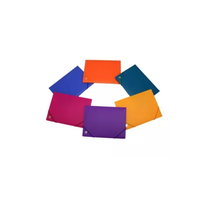 CARPETA GOMA SOLAPA 4º PP SURTIDO NEON POESSA 312151