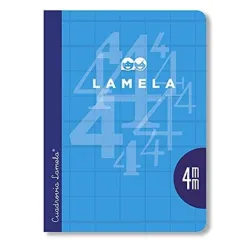 CUADERNO 4º GRAPA 4MM 50H SURTIDO LAMELA 06C004