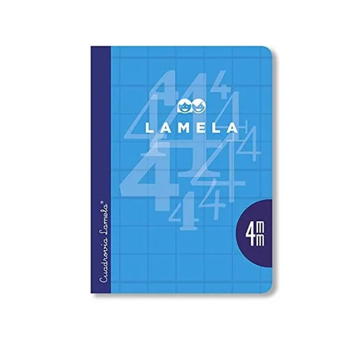 CUADERNO 4º GRAPA 4MM 50H SURTIDO LAMELA 06C004