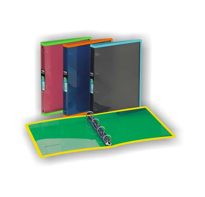 CARPETA 4 ANILLAS A4 25MM SURTIDO FOLDERMATE 231 PGP 21889