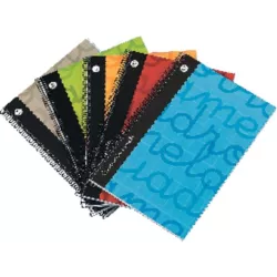 CUADERNO 4º 2,5MM 80H 70G T.DURA ROJO LAMELA 7CTE002R