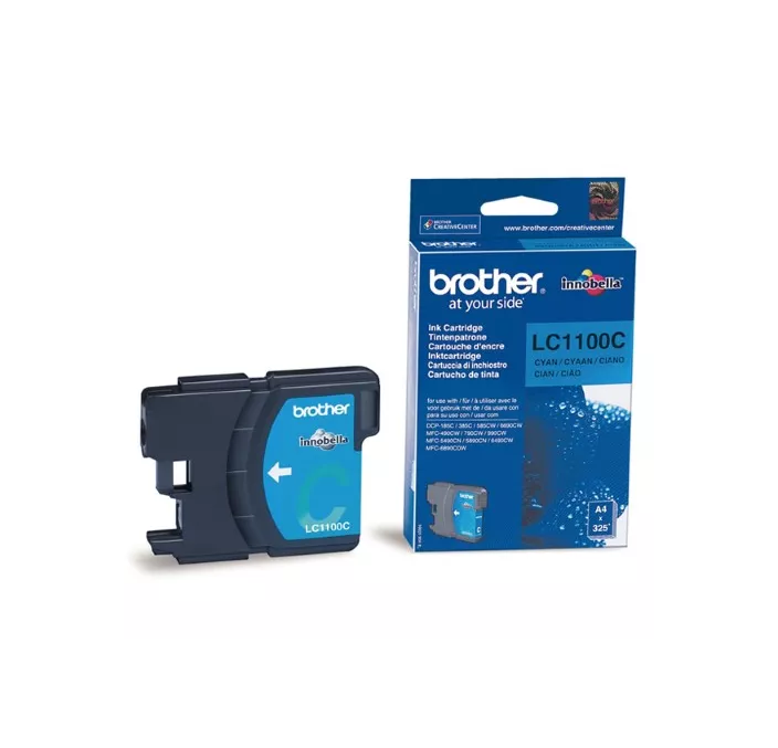 CARTUCHO INKJET CYAN ALTA CAPACIDAD LC-1100HYC BROTHER