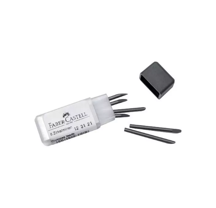 MINA COMPAS 6U. FABER CASTELL 123121