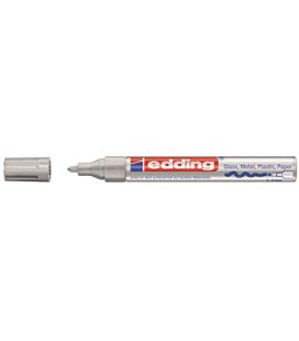 Rotulador permanente 2-4mm plata eddinng 750-54