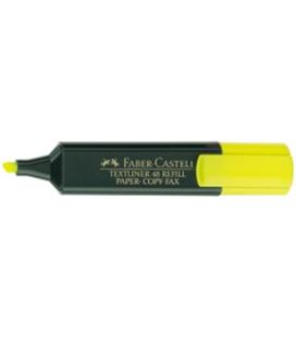 Marcador fluorescente amarillo textliner faber castel154807 548072 - FC48Y